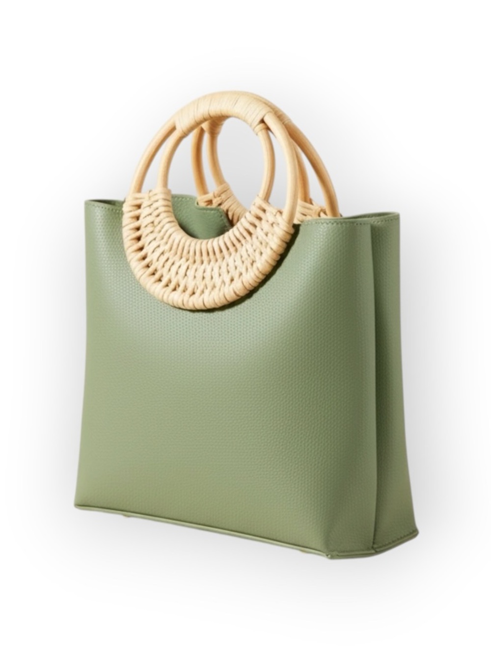 NWT Antik Kraft Wooden‎ Handle Crossbody Summer Vacation Resortwear